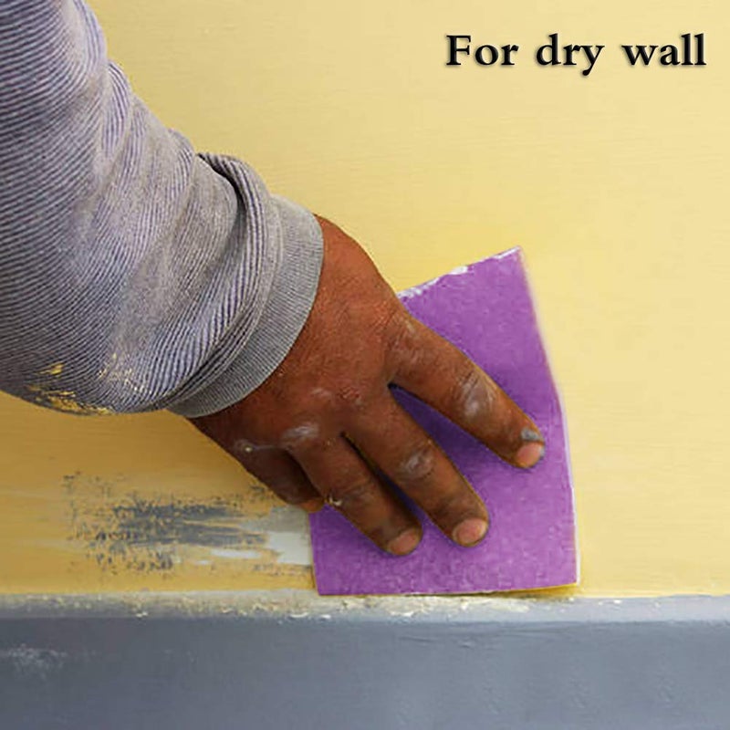 MAXMAN Sandpaper 80 Grit,Wet Dry Sanding Sheets,High Performance White Fused Alumina Abrasive Sand Paper for Wood Furniture Finishing,Metal Grinding,Automotive Polishing,9 x 11 Inch,10-Pack - Image 5